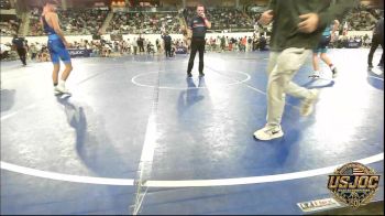 112 lbs Consi Of 16 #2 - Brock Breeden, Saints Youth Wrestling Club vs Bradley Egan, Cowboy Wrestling Club