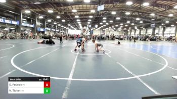 132 lbs Consi Of 32 #1 - Dalton Pedrick, PA vs Noah Tipton, OH