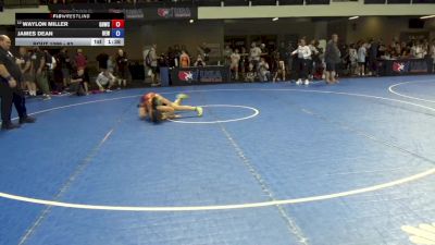 82 lbs Cons. Sub-quarters - Waylon Miller, Greater Heights Wrestling Club vs James Dean, Betterman Elite Wrestling