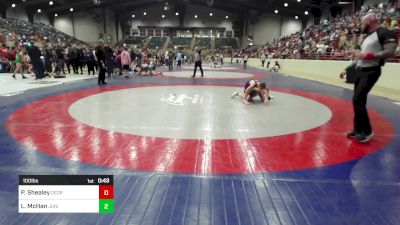 100 lbs Rr Rnd 3 - Parker Shealey, Georgia vs Luke McHan, Junior Indian Wrestling