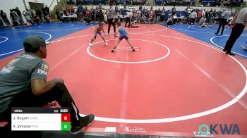 49 lbs Semifinal - Jett Bogart, Dark Cloud Wrestling Club vs Andrew Johnson, Pitbull Wrestling Academy