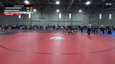 149 lbs Champ. Round 2 - Lucas Jagodzinske, Augsburg vs Georgino Moraga, St. Ambrose University