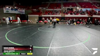 144 lbs Semis (4 Team) - Noah Santos, Katy Jordan vs Noah Morse, Dallas Highland Park