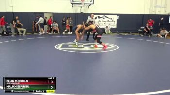141 lbs Champ. Round 1 - Elian Murrillo, Simpson (Calif.) vs Malikhi Espiritu, Vanguard University