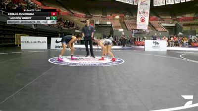 Schoolgirls - 115 lbs Semis - Maliah Poueu Ramos, Outlaw Wrestling vs Alejandra Suarez, Legacy Wrestling Center