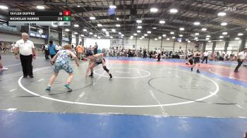 135 lbs Quarterfinal - Tayler Duffee, OHIO GOLD - MS vs Nicholas Harris, IRONWHALE - MS