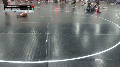 218 lbs Round 5 (8 Team) - Connor Brinkley, Precision WA vs Cooper Cornwell, Dayton Bandits