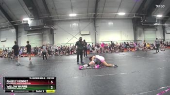 107/115 Round 1 - Harleigh Wiley, Morris Fitness vs Raylan Olan, Fort Stewart Wrestling