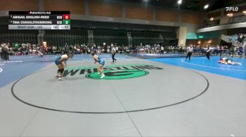 145 lbs Quarterfinal - Abigail English-Reed, Will C. Wood vs Tina Chavalithumrong, Reed