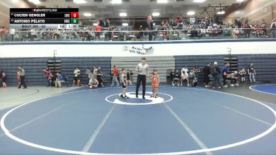 63 lbs Champ. Round 1 - Colten Gengler, Lionheart Wrestling Club vs Antonio Pelayo, Hawk Wrestling Club