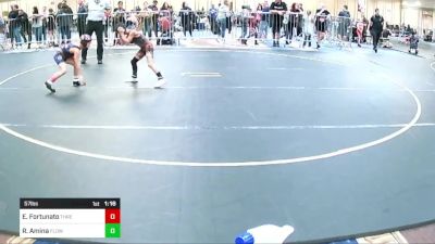 57 lbs Round Of 16 - Eli Fortunato, Threshold WC vs Reign Amina, Flow Academy HI