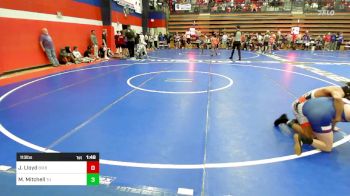 113 lbs Quarterfinal - Josh Lloyd, Bixby HS Boys vs Mason Mitchell, Tulsa Union