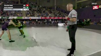 125 lbs Semis (4 Team) - Jack Parker, Grand Valley State vs Colton King, McKendree