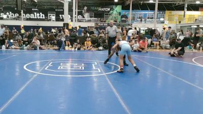 88 lbs Rr Rnd 1 - Hunter Carl, Team Stay Ready - EL vs Zavier Roye, Revival Pink - EL