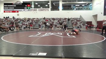 149 lbs Finals (2 Team) - Mikey Houck, Sierra College (RED) vs Nick Rodriguez, Palomar College (RED)