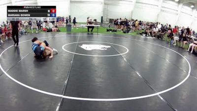 140 lbs Maddie Marsh, Indiana vs Mariana Bowen, Tennessee