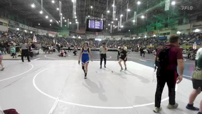 145 lbs Round Of 16 - Madelyn Adams, Windsor Middle School vs Clara Denton-Baleztena, Fruita Middle School