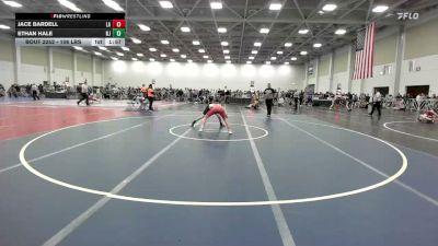 106 lbs Round Of 128 - Jace Bardell, LA vs Ethan Hale, NJ