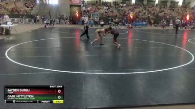 90 lbs Cons. Round 2 - Jayden Duruji, TNWA vs Gabe Nettleton, Arlington Wrestling Club