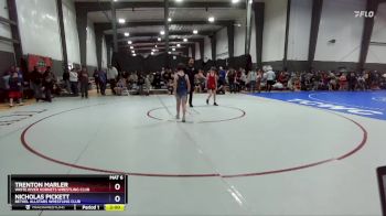 92 lbs Champ. Round 1 - Trenton Marler, White River Hornets Wrestling Club vs Nicholas Pickett, Bethel AllStars Wrestling Club