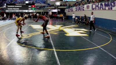 126 lbs Semifinal - Raheem Rambert, Chester vs Taven Pesaro, Chesnee