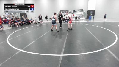 215 lbs Michael Boyle, Ohio Gray vs Caleb Carpenter, Idaho