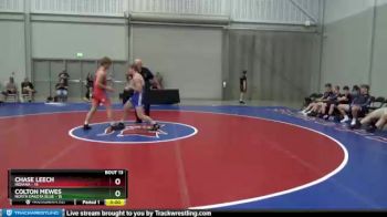 160 lbs Placement Matches (8 Team) - Chase Leech, Indiana vs Colton Mewes, North Dakota Blue