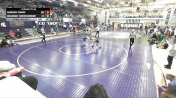 103 lbs Cons. Round 4 - Brander Christianson, Columbia Falls vs Jamison Didier, Williston