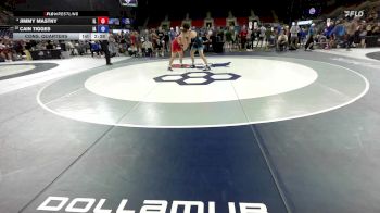 190 lbs Cons. Quarters - Jimmy Mastny, IL vs Cain Tigges, IA