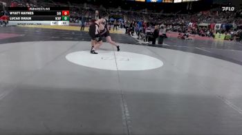 285 lbs Cons. Round 3 - Lucas Swain, Newport vs Wyatt Haynes, Sandpoint