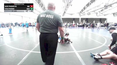 81 lbs Rr Rnd 5 - Jack Paquette, DoughBoys ES vs Cole Russo, Washington Twp. Minutemen ES