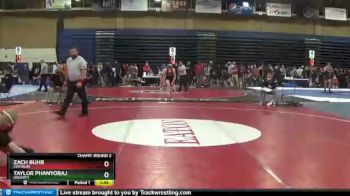 182 lbs Champ. Round 2 - Zach Buhr, Centauri vs Taylor Phanyoraj, Doherty