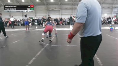 144 lbs Round 7 (8 Team) - Tyler Ineman, St Vincent St Mary vs Grady Phelps, Dayton Bandits