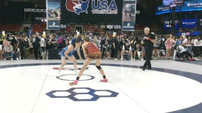 135 lbs Cons. Sub-semis - Kaison Miller, Kansas vs Eva Garcia, California