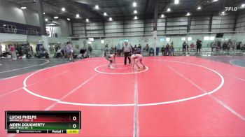 106 lbs Round 1 (4 Team) - Aiden Dougherty, GREAT NECK WC vs Lucas Phelps, GROUND UP USA