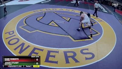 Cons. Round 1 - Gabe Roberts, McCook vs Jaxon Stuart, Boys Town