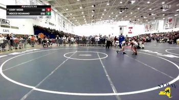 75 lbs Champ. Round 2 - Rocco Scarano, Dolgeville Youth Wrestling Club vs Cory Webb, Lyndonville Wrestling Club