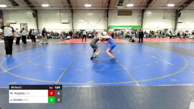 95 lbs Rr Rnd 2 - Will Hughes, Jefferson Wrestling Club vs Jackson Scales, Pope Junior Wrestling