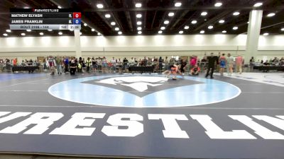 144 lbs Cons. Round 2 - Mathew Elyash, FL vs James Franklin, AL