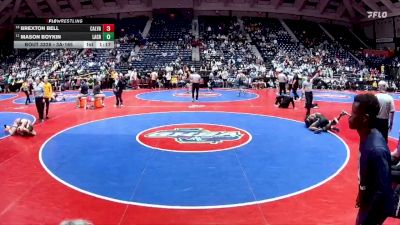 3A-165 lbs Semifinal - Mason Boykin, LaGrange vs Brexton Bell, Calvary Day School