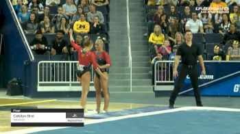 Catelyn Orel - Floor, Nebraska - 2019 NCAA Gymnastics Ann Arbor Regional Championship