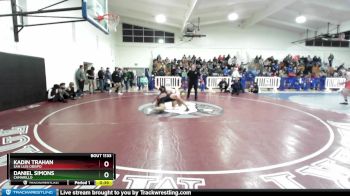 138 lbs Cons. Round 5 - Kadin Trahan, San Luis Obispo vs Daniel Simons, Camarillo