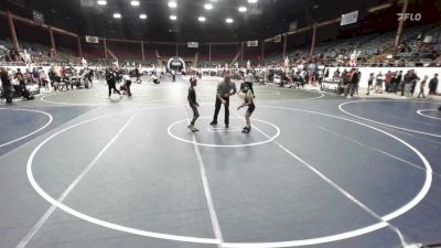 61 lbs Rr Rnd 3 - Dominic Amador, Bear Cave WC vs Brooklyn Smith, NM Beast