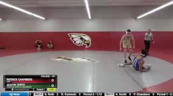 157 lbs Champ. Round 1 - Austin Smith, Missouri Baptist University vs Patrick Chambers, Coe