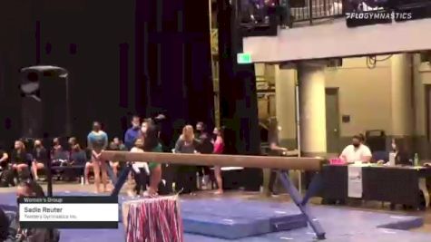 Sadie Reuter - Women's Group, Twisters Gymnastics Inc. - 2021 Women's Xcel Region 4 Championships