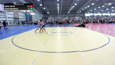 170 lbs Consi Of 8 #2 - Drew Teeter, NC vs Jules Deshotels, LA