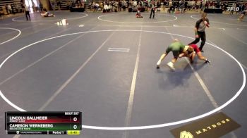 145 Championship Bracket Cons. Round 3 - Lincoln Gallmeier, Forest Lake vs Cameron Werneberg, Rochester Mayo