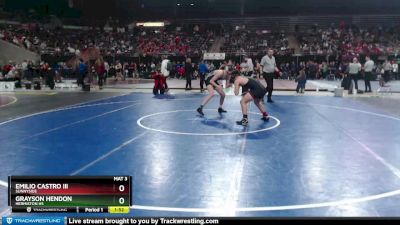 152 lbs Champ. Round 1 - Emilio Castro III, Sunnyside vs Grayson Hendon, Hermiston HS