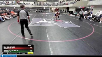 126 lbs Semis & 1st Wrestleback (8 Team) - Eli Gonzalez, Washington vs Peyton Erickson, Hastings