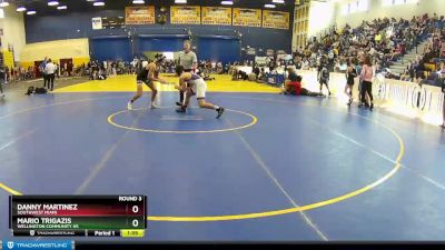 138 Gold Round 3 - Danny Martinez, Southwest Miami vs Mario Trigazis, Wellington Community Hs